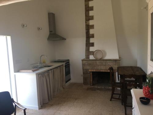 Dapur atau dapur kecil di Casa da Nave