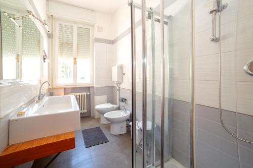 Koupelna v ubytování Ponte Tiberio Apartment
