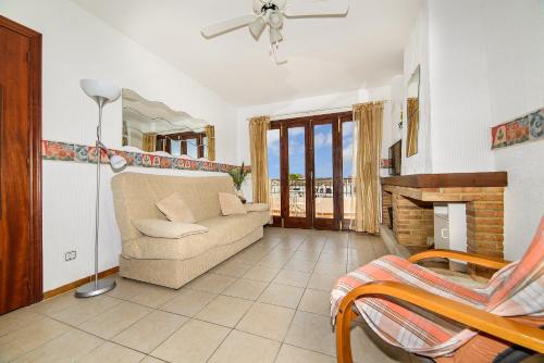 Posezení v ubytování Espanhouse Marena bungalow
