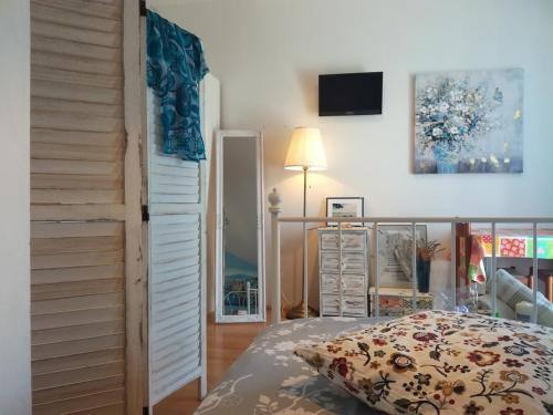 Llit o llits en una habitació de Apartments Tamara