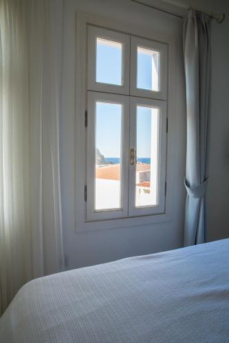 Ένα ή περισσότερα κρεβάτια σε δωμάτιο στο Esinti Hotel