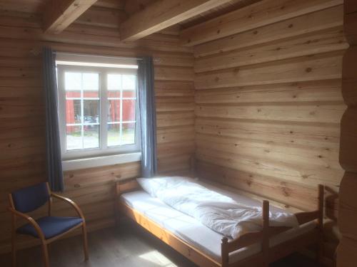 Postel nebo postele na pokoji v ubytování Grana Bryggeri