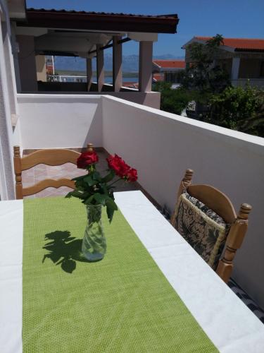 Balkón nebo terasa v ubytování Apartmani Lun Vir
