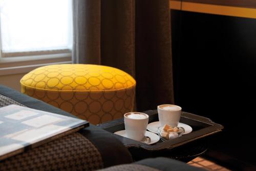 Posezení v ubytování Le Grey Hotel