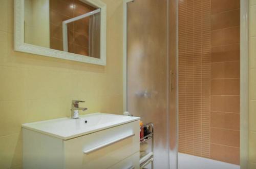 Koupelna v ubytování Apartments Dalmacija Tučepi