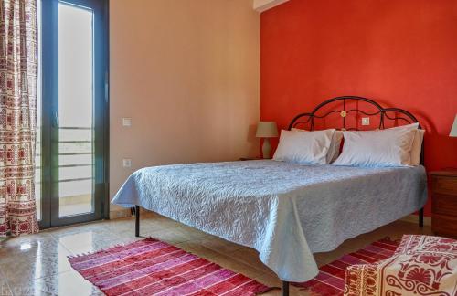 Katil atau katil-katil dalam bilik di Dimitra Apartments