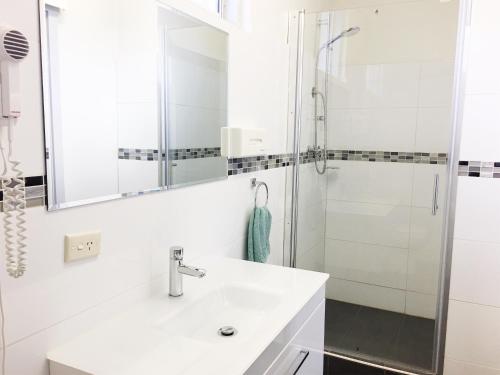 Ένα μπάνιο στο Motel St Arnaud