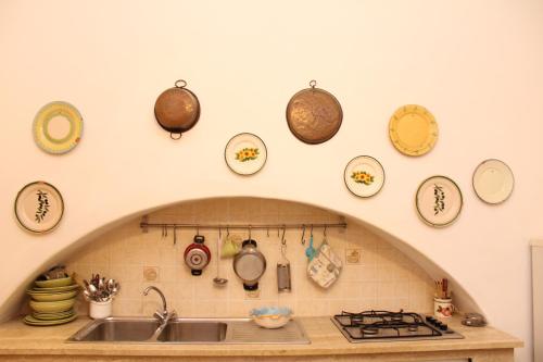 Køkken eller tekøkken på Le Perle dello Jonio