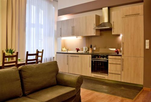 Η κουζίνα ή μικρή κουζίνα στο 777 Apartaments