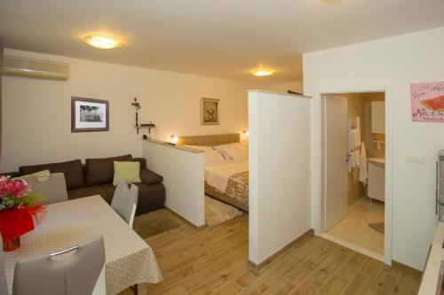 Voodi või voodid majutusasutuse Apartment Lenka- Split toas