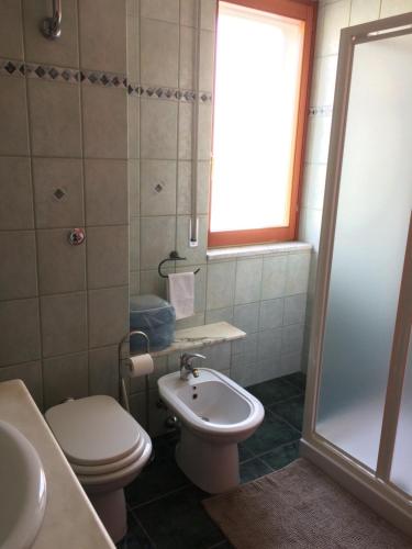 Koupelna v ubytování Casa Dei Puzzle