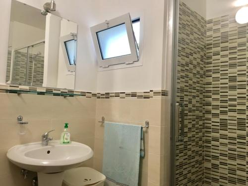 Koupelna v ubytování Casa nel Salento da Nico