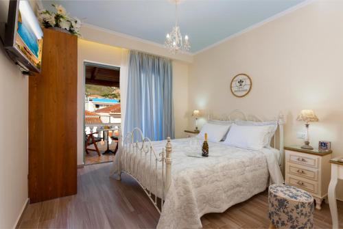 Säng eller sängar i ett rum på Margarita Resort