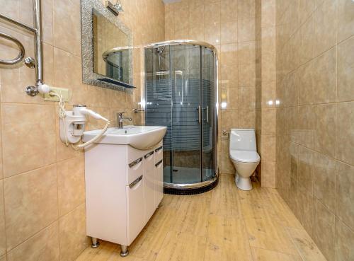 Ένα μπάνιο στο Hotel Sorrento