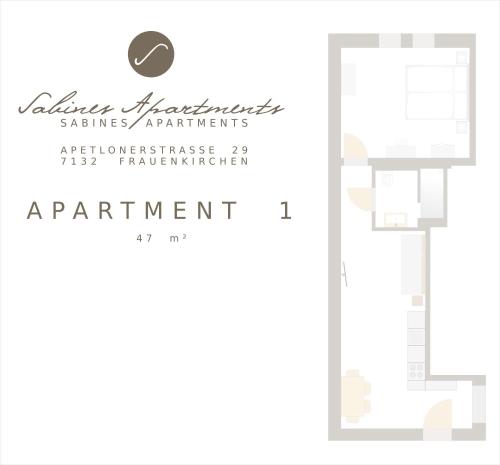a logo for the department of architecture and architectural sciences with a building at Sabines Apartments Ferienwohnungen in Frauenkirchen
