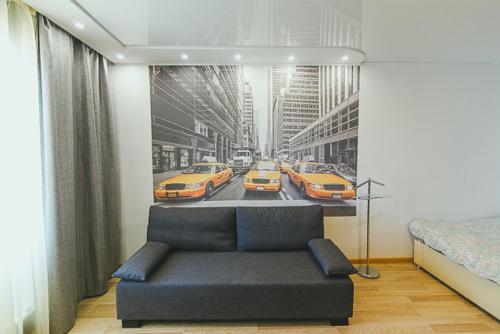 Tempat tidur dalam kamar di VIP apartmen