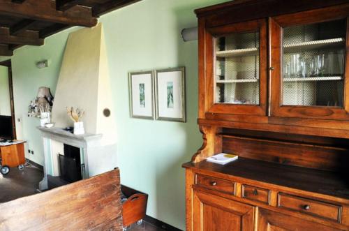 Kuchyň nebo kuchyňský kout v ubytování Agriturismo Campo del Pillo