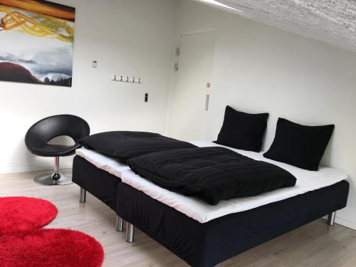Кровать или кровати в номере Elisesminde