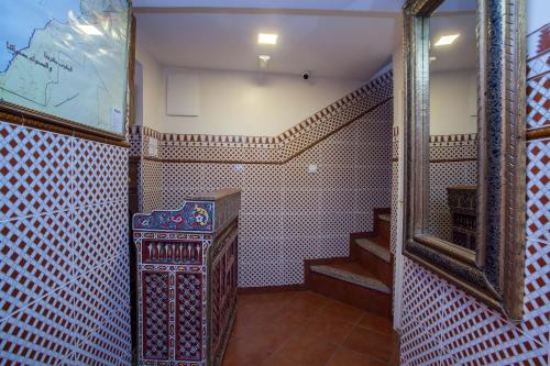 TV a/nebo společenská místnost v ubytování Hotel Zaitoune