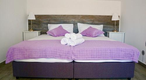 Posteľ alebo postele v izbe v ubytovaní Apartman Zora