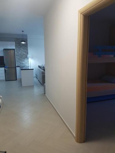 Η κουζίνα ή μικρή κουζίνα στο Modern cozy apartment seaview
