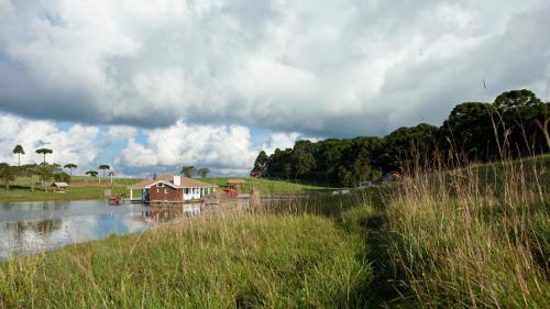 Naturlandschaft in der Nähe der Lodge