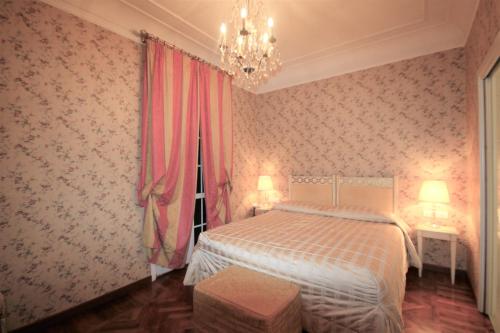 เตียงในห้องที่ Albergo Tre Pozzi