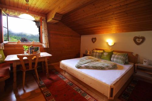 Posteľ alebo postele v izbe v ubytovaní Heachhof