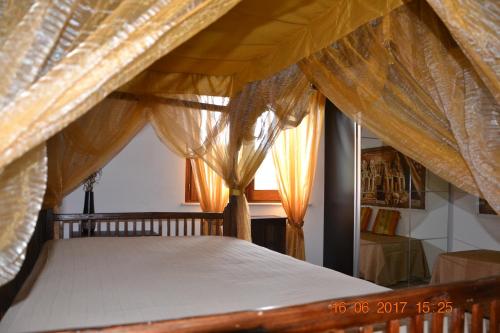 Postel nebo postele na pokoji v ubytování Masseria Fragnale