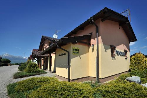a small building on the side of a road at Vila Martina in Poprad