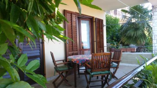 Balkón nebo terasa v ubytování Apartments Sun & Sea