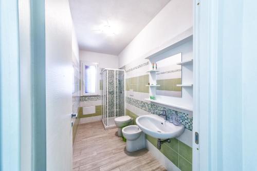 Kylpyhuone majoituspaikassa Isola Antica