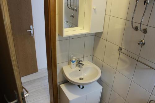 Koupelna v ubytování Guest House Put