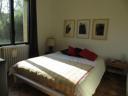 Ένα ή περισσότερα κρεβάτια σε δωμάτιο στο Le Grès 313