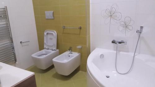 Koupelna v ubytování residence Giulia