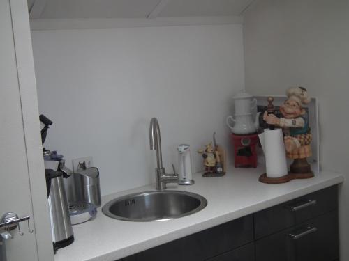 Kuchyň nebo kuchyňský kout v ubytování B & B Kaaskenswater