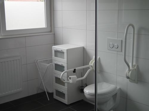 Koupelna v ubytování B & B Kaaskenswater