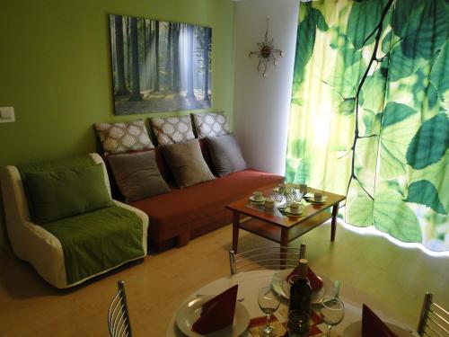 Χώρος καθιστικού στο Apartments Liptov City