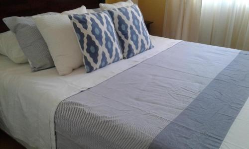 Cama o camas de una habitación en departamento San Martin