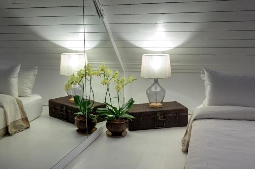 Katil atau katil-katil dalam bilik di Chandra Residence