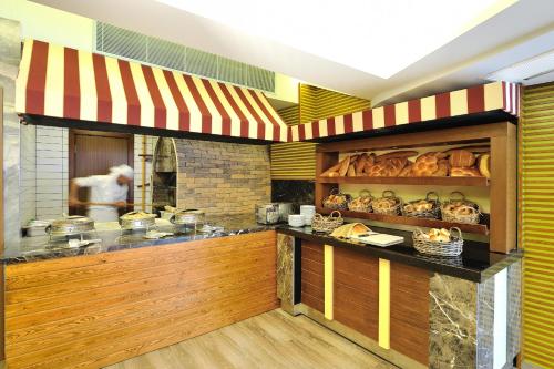 Køkken eller tekøkken på Sianji Well-Being Resort