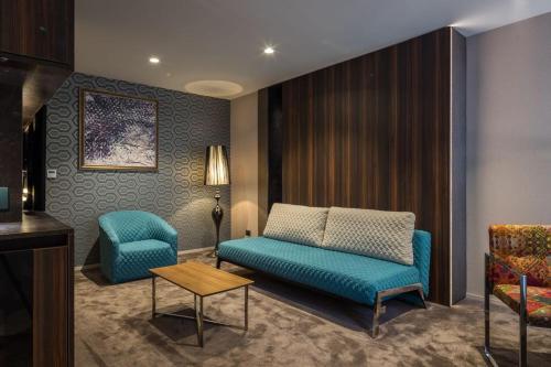 Posezení v ubytování Hotel Continental