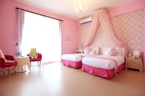 Krevet ili kreveti u jedinici u okviru objekta Aunt's Bed and Breakfast