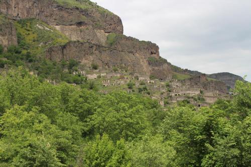 a village on the side of a mountain at Old Halidzor in Halidzor