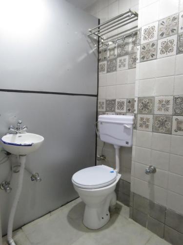 Koupelna v ubytování Comfort Stay Hostel
