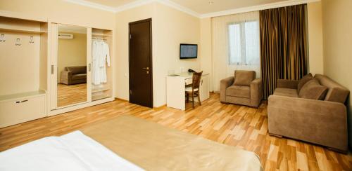 Posezení v ubytování Kobuleti Pearl Of Sea Hotel & Spa
