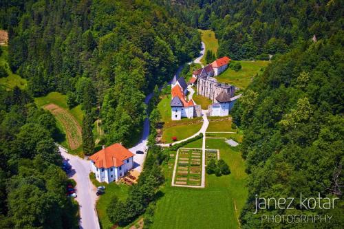 Příroda nedaleko bed and breakfast