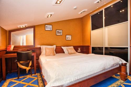 Ліжко або ліжка в номері Luxury Sea Residence by Kristina