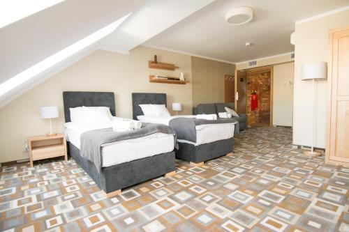 Кровать или кровати в номере Provincja Winebar & Rooms