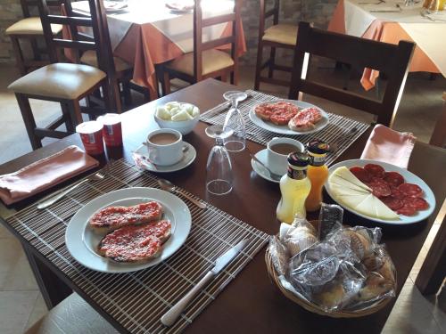 Jídlo v venkovského domu nebo okolí